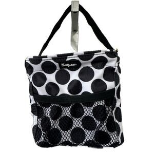 Thirty One Littles Carry All Caddy Storage Open Container Spotty Dot Retired